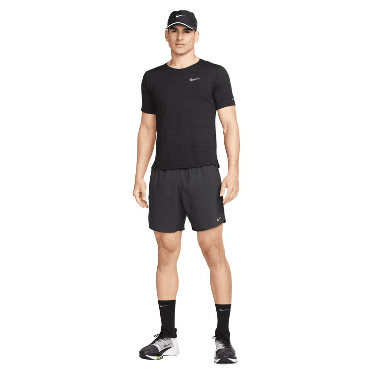 מכנסי ריצה גברים - שחור